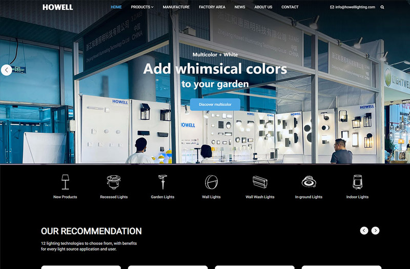 外貿網(wǎng)站建設案例